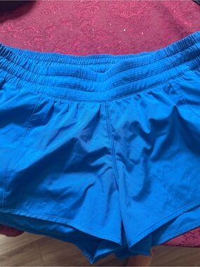 lululemon athletica Bright Blue Women's Athletic Shorts